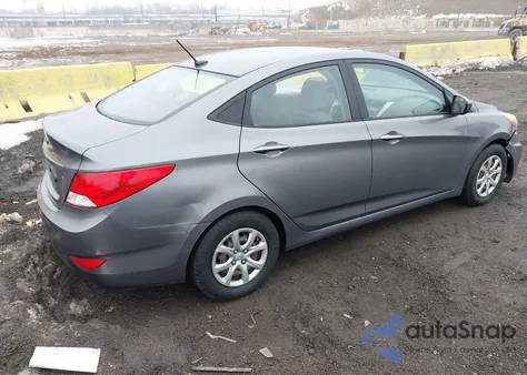 2014 Hyundai Accent Gls z USA, uszkodzony, nr VIN KMHCT4AE8EU689481